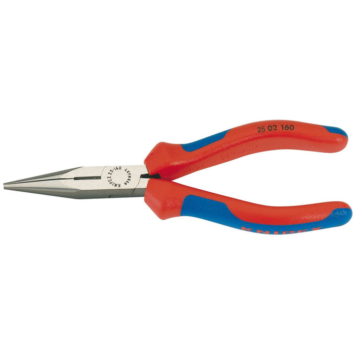 Draper Knipex 25 02 160 SBE Long Nose Pliers - Heavy Duty Handles, 160mm 69576 Draper - Town Tools 