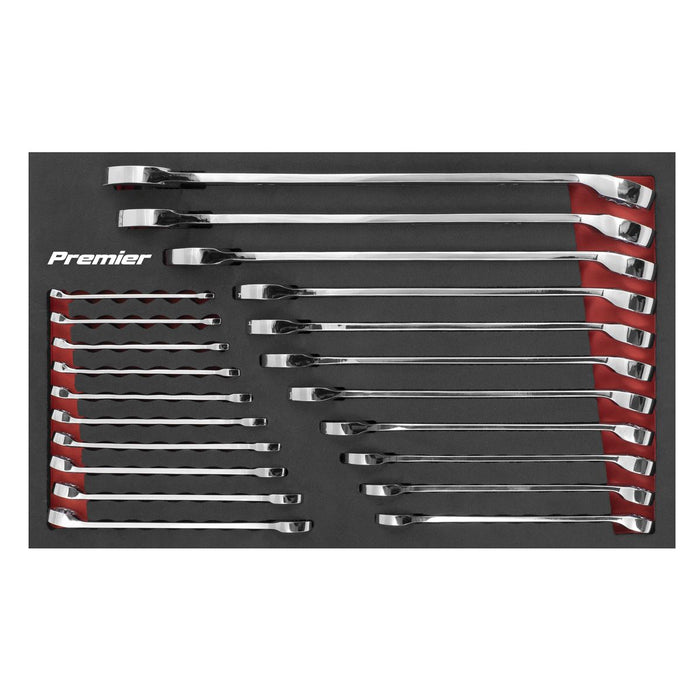 Sealey Premier Premier Combination Spanner Set 21pc AK63021 Sealey Premier - Town Tools 
