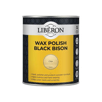 Liberon Black Bison Wax Paste Clear 1kg