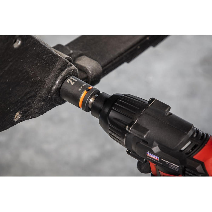 Sealey Premier Premier Impact Socket Set 1/2"Sq Drive 34pc AK5635M Sealey Premier - Town Tools 