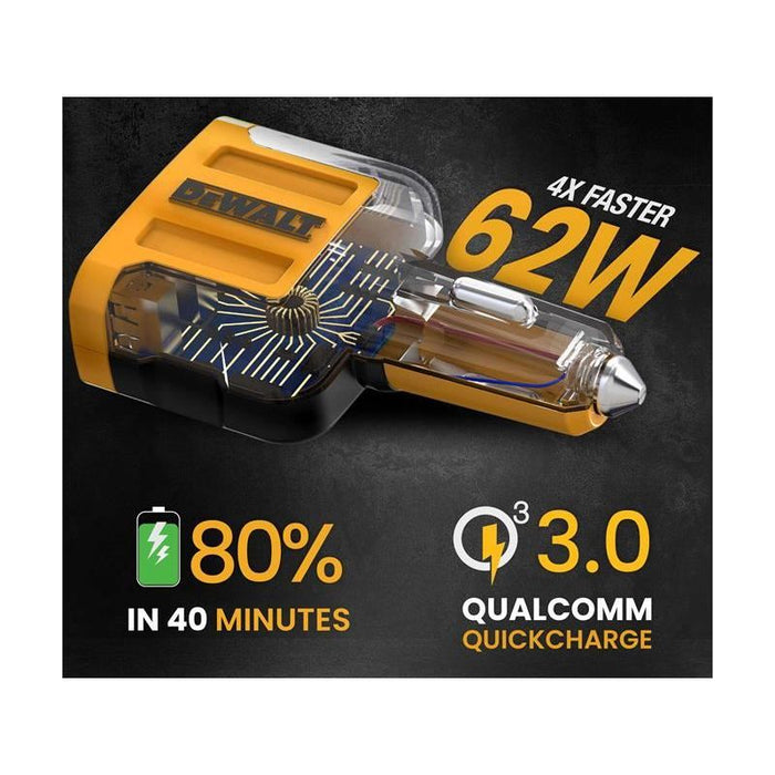 Dewalt Telecoms 4-Port Mobile USB PD Charger 60W DEWALT Telecoms - Town Tools