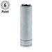 Teng Tools 3/8" Deep Socket 6 pt Metric 17mm Teng Tools - Town Tools 
