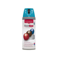 Plastikote Twist & Spray Gloss Mediterranean Blue 400ml