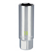 Carlyle Tools 3/8In Drive 18mm Chrome Spark Plug Socket