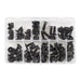 Sealey Fir Tree Clip Assortment Pack of 100 TCFT100AS Sealey - Town Tools 