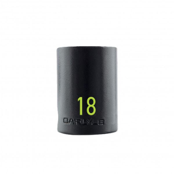 Carlyle Tools 3/8Dr 18mm 6Point Impact Socket