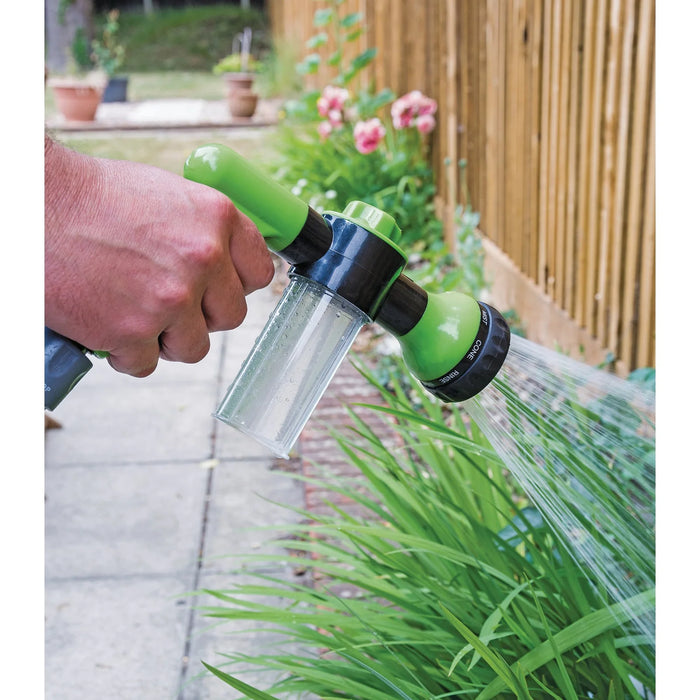 Draper 8 Pattern Spray Gun with 100ml Reservoir - GWCWG/2B