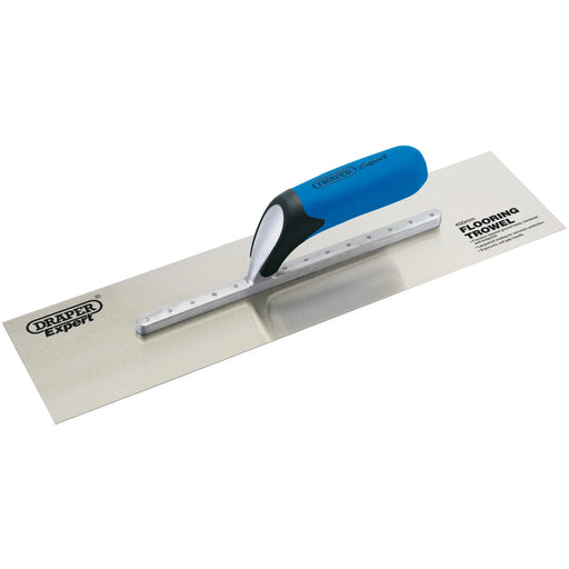 Draper Expert Soft Grip Stainless Steel Plastering Trowel, 455mm - PTSSW/SGW