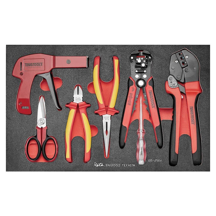 Teng Tools Electrician Tool Set FOAM3 7 Pieces Teng Tools - Town Tools 