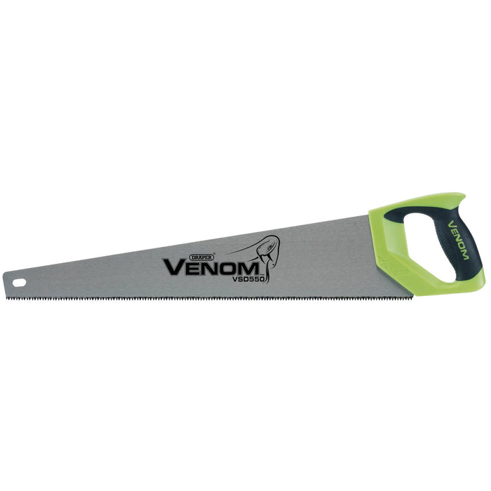 Draper Venom® First Fix Double Ground Handsaw, , 7tpi/8ppi 500-550mm