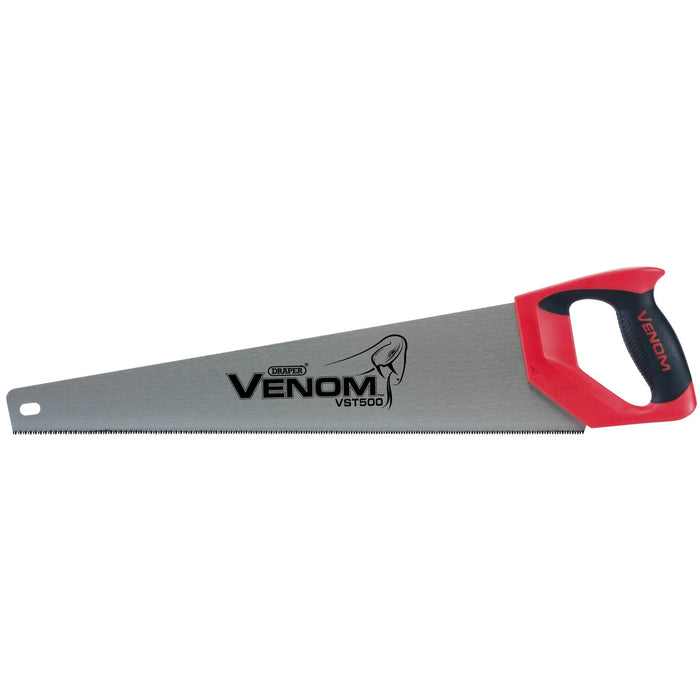 Draper Venom® Second Fix Triple Ground Handsaw, , 11tpi/12ppi 500-550mm