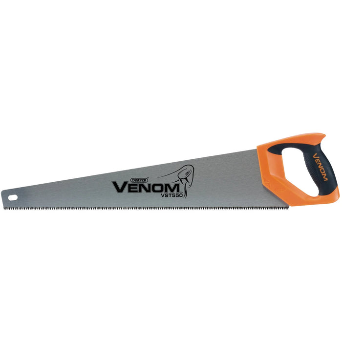 Draper Venom® First Fix Triple Ground Handsaw, , 7tpi/8ppi 500-550mm