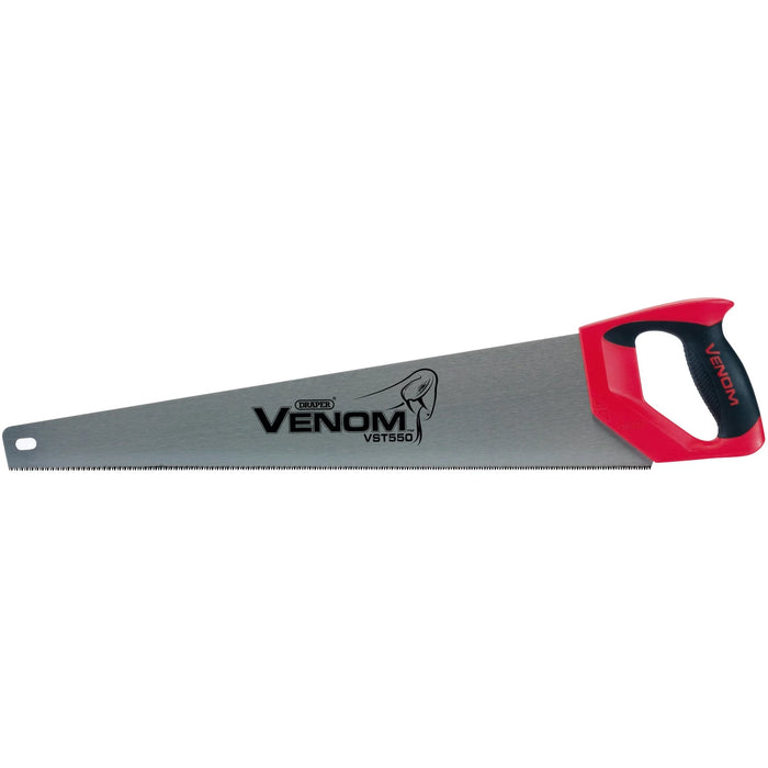 Draper Venom® Second Fix Triple Ground Handsaw, , 11tpi/12ppi 500-550mm