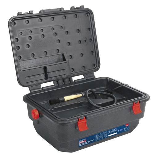 Sealey Mobile Parts Cleaning Tank with Brush SM222 Sealey - Town Tools 