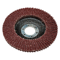 Draper Aluminium Oxide Flap Disc, 115 x 22.23mm, 40 Grit - FDA115