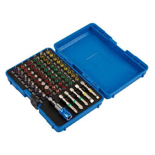 Draper Expert Coloured Screwdriver Bit Set (60 Piece) - CMBH60 - image 1