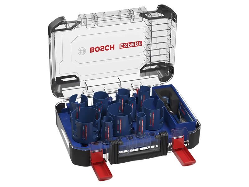 Bosch Powertool Accessories EXPERT Multi Material PC Plus Hole Saw Set, 15 Piece Bosch Powertool Accessories - Town Tools