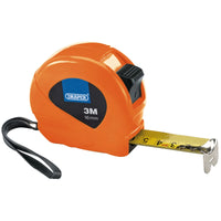 Draper Measuring Tapes, 3m/10ft x 16mm, 3 Colours (Dispenser of 12)