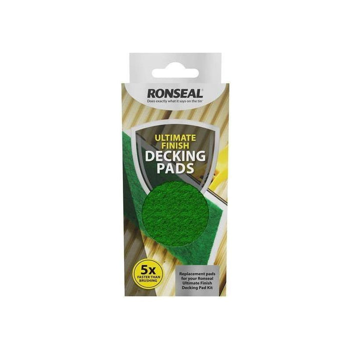 Ronseal Ultimate Finish Decking Refill Pads Ronseal - Town Tools