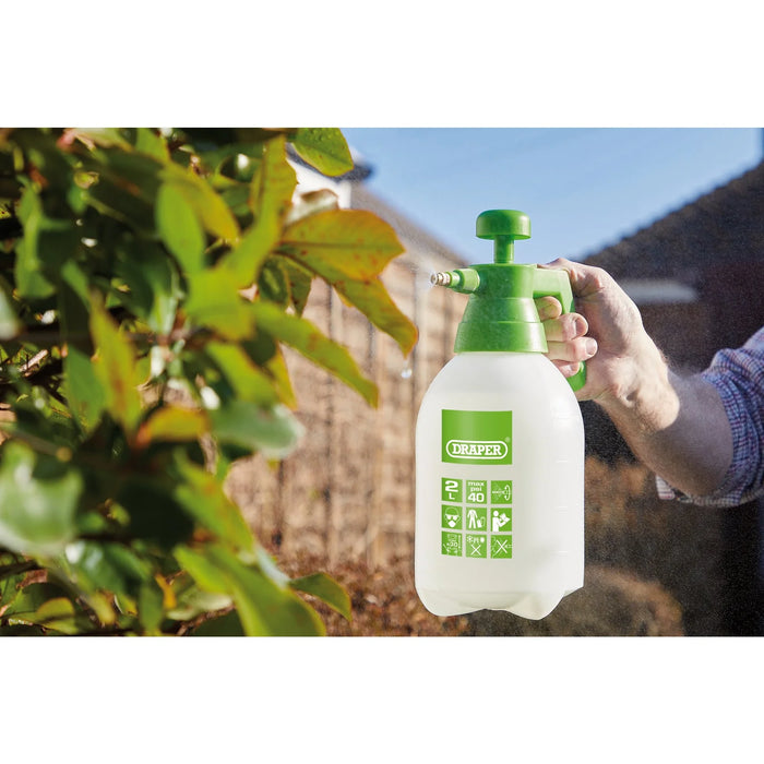 Draper Handheld Pump Action Pressure Sprayer, 2.5L - PS2.5/B