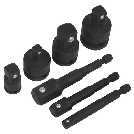 Sealey Premier Premier Impact Socket Adaptor Set 7pc AK5522 Sealey Premier - Town Tools 