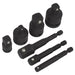 Sealey Premier Premier Impact Socket Adaptor Set 7pc AK5522 Sealey Premier - Town Tools 