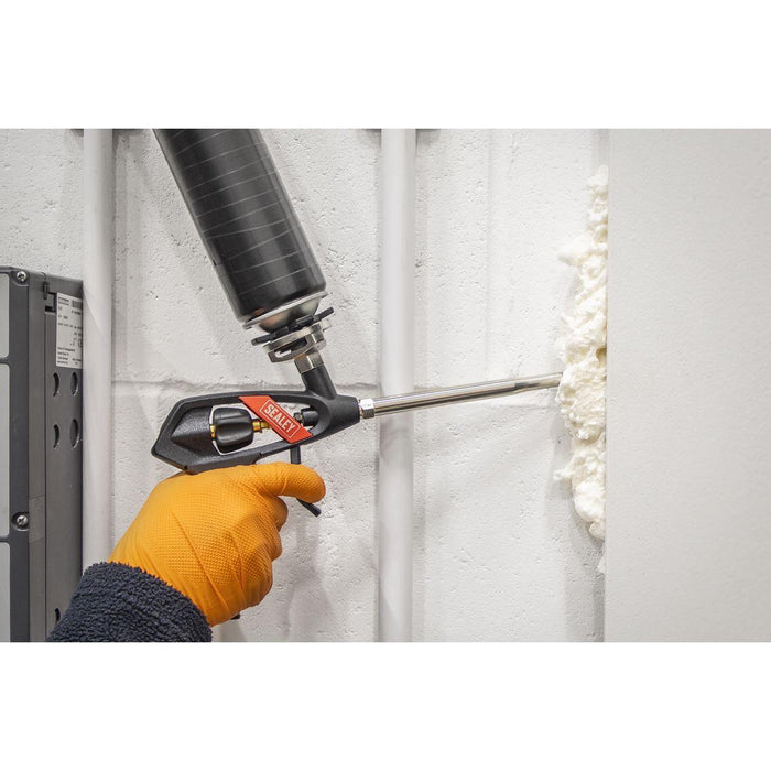 Sealey Foam Gun for Expanding Foam Cartridges FG001 Sealey - Town Tools 