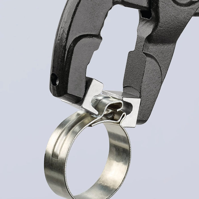 KNIPEX 85 51 250 C SB Hose Clamp Pliers for Click clamps with non-slip plastic