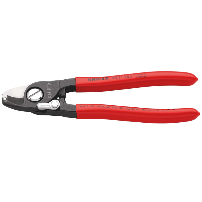 KNIPEX 95 41 165 Cable Shears, 165mm - 95 41 165 SB