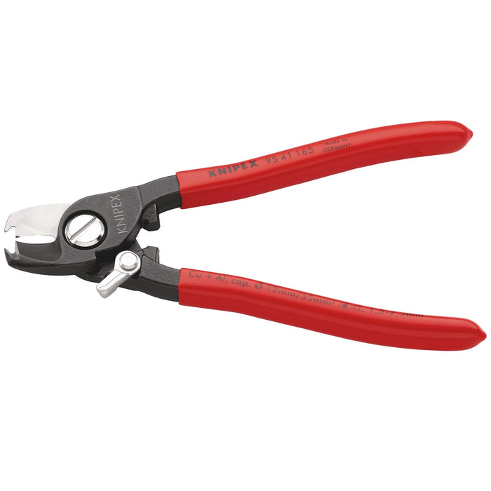 KNIPEX 95 41 165 Cable Shears, 165mm - 95 41 165 SB