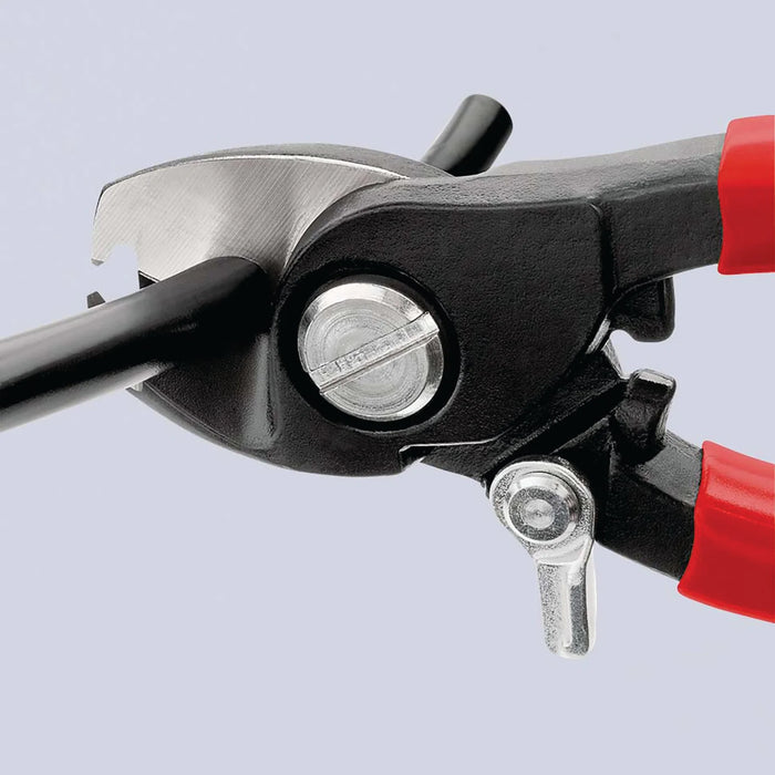 KNIPEX 95 41 165 Cable Shears, 165mm - 95 41 165 SB