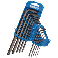 Draper Imperial Hex. and Ball End Hex. Key Set (10 Piece) 33716