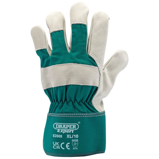 Draper Expert Premium Leather Gardening Gloves, Extra Large - PGRGL/B - image 1
