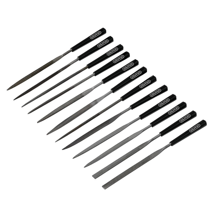 Draper Needle File Set, 140mm (12 Piece) - 4884/12D