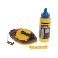 Stanley® Hand Tools Power Winder Chalk Line 30m, Chalk & Level