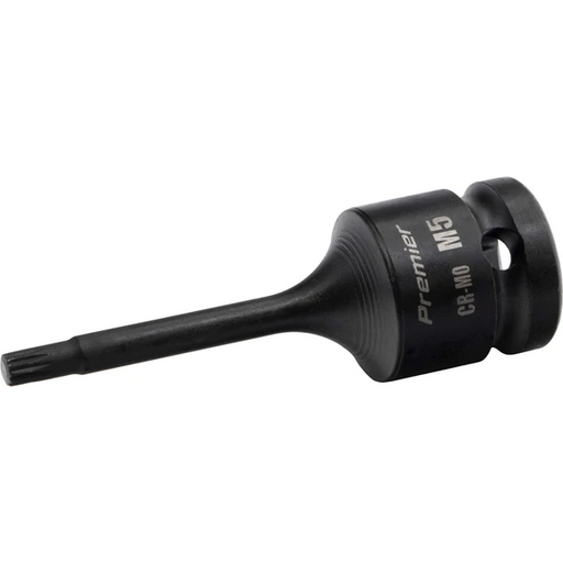 Sealey 1/2"Dr Impact Spline Socket Bit M5