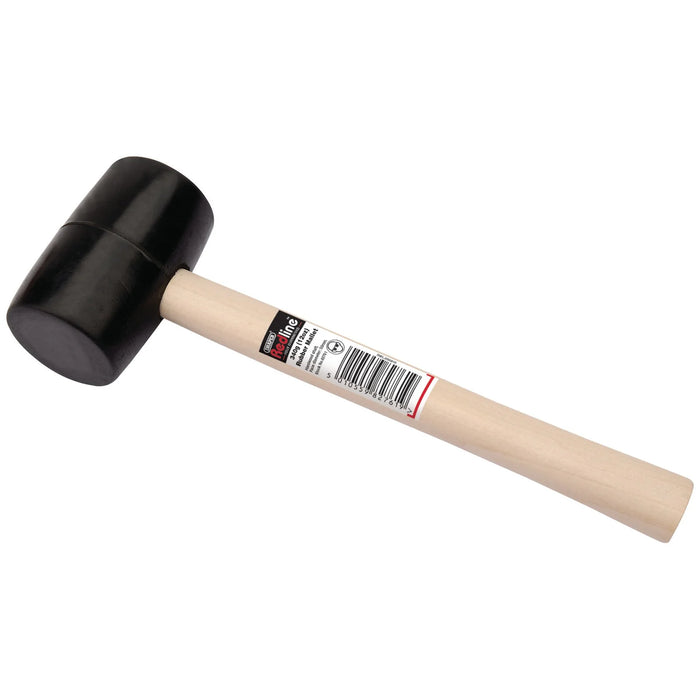 Draper Redline® Rubber Mallet with Hardwood Shaft - RL-RM/B