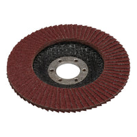 Draper Aluminium Oxide Flap Disc, 115 x 22.23mm, 80 Grit - FDA115
