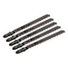 Sealey Jigsaw Blade Hard Wood Downward Cut 100mm 10tpi Pack of 5 SJBT101BR Sealey - Town Tools 