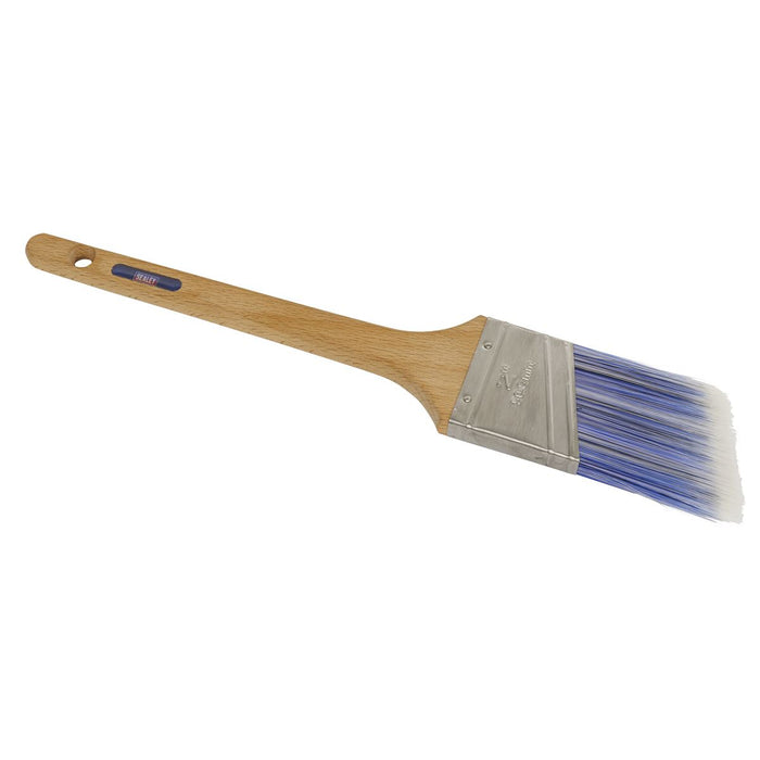 Sealey Wooden Handle Cutting-In Paint Brush 50mm SPBA50 Sealey - Town Tools 