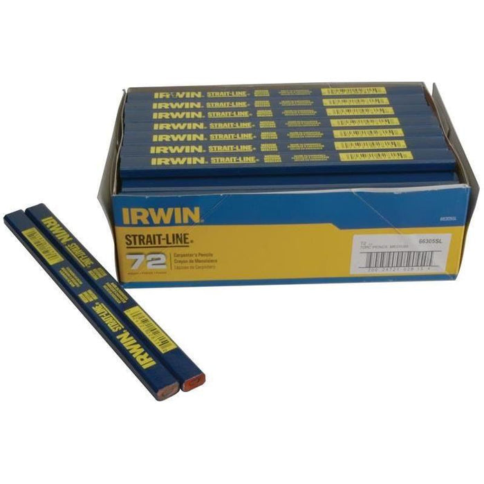 Irwin® Strait-Line® Carpenter's Pencils (Box 72) IRWIN® STRAIT-LINE® - Town Tools