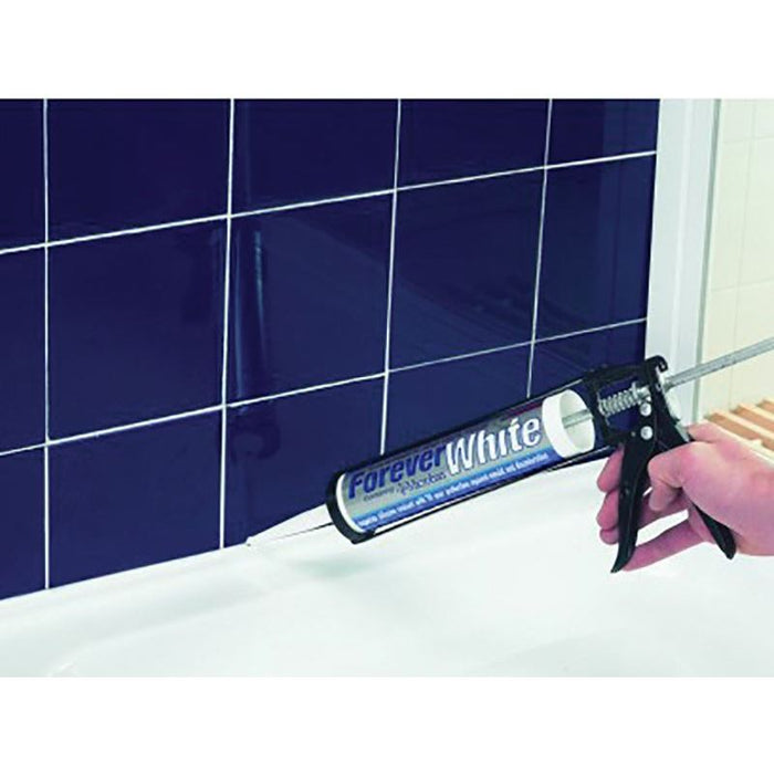 Everbuild Sika Forever White Sealant 295ml Everbuild Sika - Town Tools