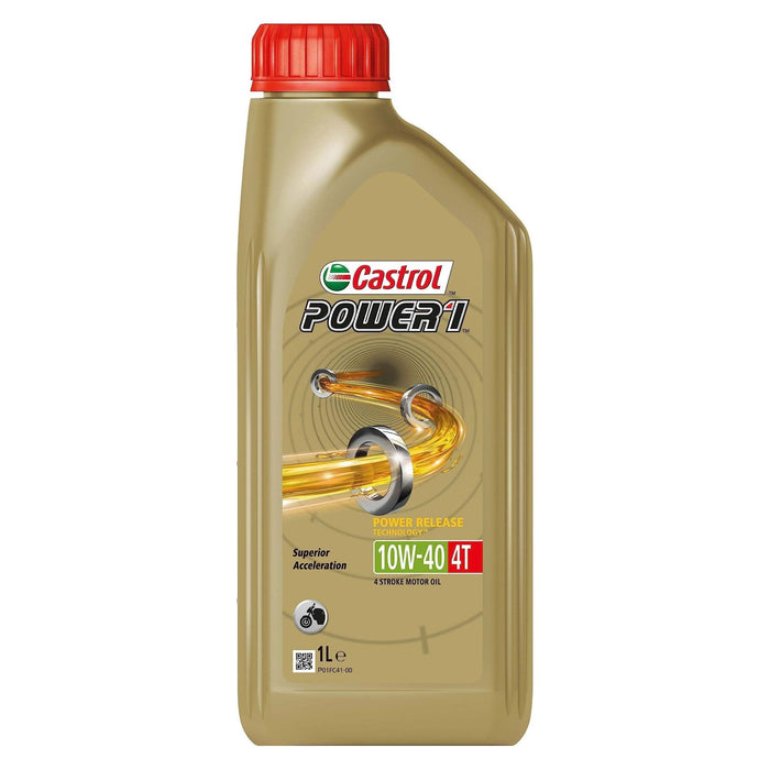 Castrol Power1 4T 10W-40 - 1L 15F5A0 Castrol - Town Tools 