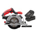 Sealey SV20 Series 150mm Cordless Circular Saw Kit 20V 2Ah CP20VCSKIT1 Sealey - Town Tools 