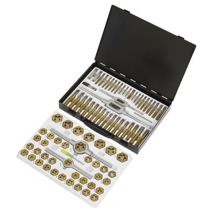 Sealey Metric & SAE/Imperial Hexagonal Tap & Die Set 86pc AK3086HIM Sealey - Town Tools 