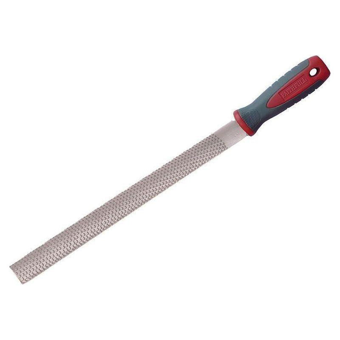 Faithfull Handled Half-Round Cabinet Rasp 250mm (10in) Faithfull - Town Tools