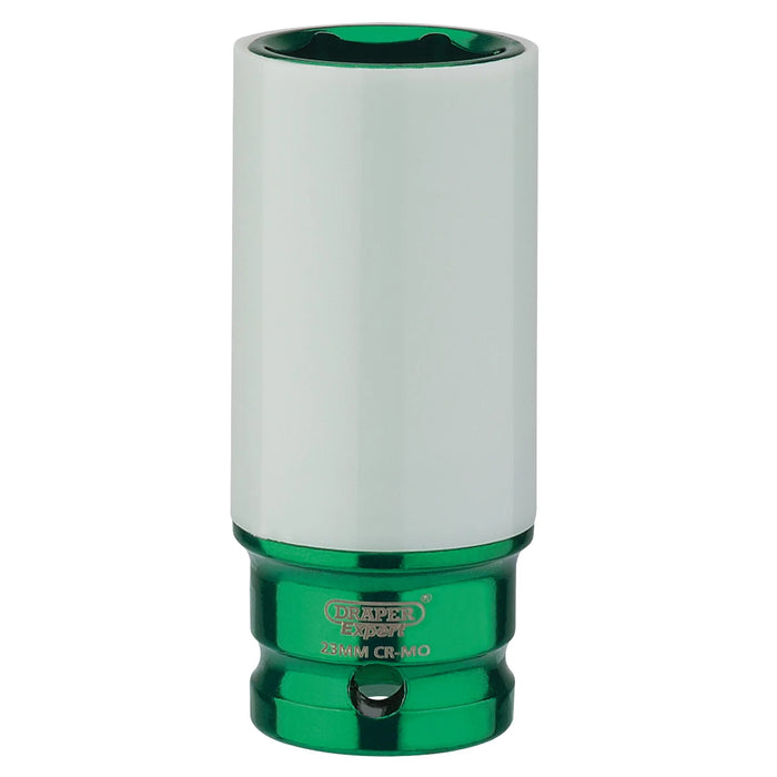 Draper Expert HI-TORQ® Wheel Nut Socket for Alloy Wheels, . Dr.  17-27mm