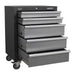 Sealey Modular 5 Drawer Mobile Cabinet 650mm APMS58 Sealey - Town Tools 