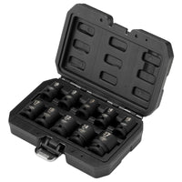 Draper HI-TORQ® Metric Impact Socket Set, 1/2" Sq. Dr. (10 Piece) - 410/10/MM