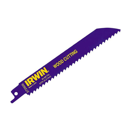 Irwin® 606R Sabre Saw Blade Wood Cutting 150mm Pack of 5 IRWIN® - Town Tools